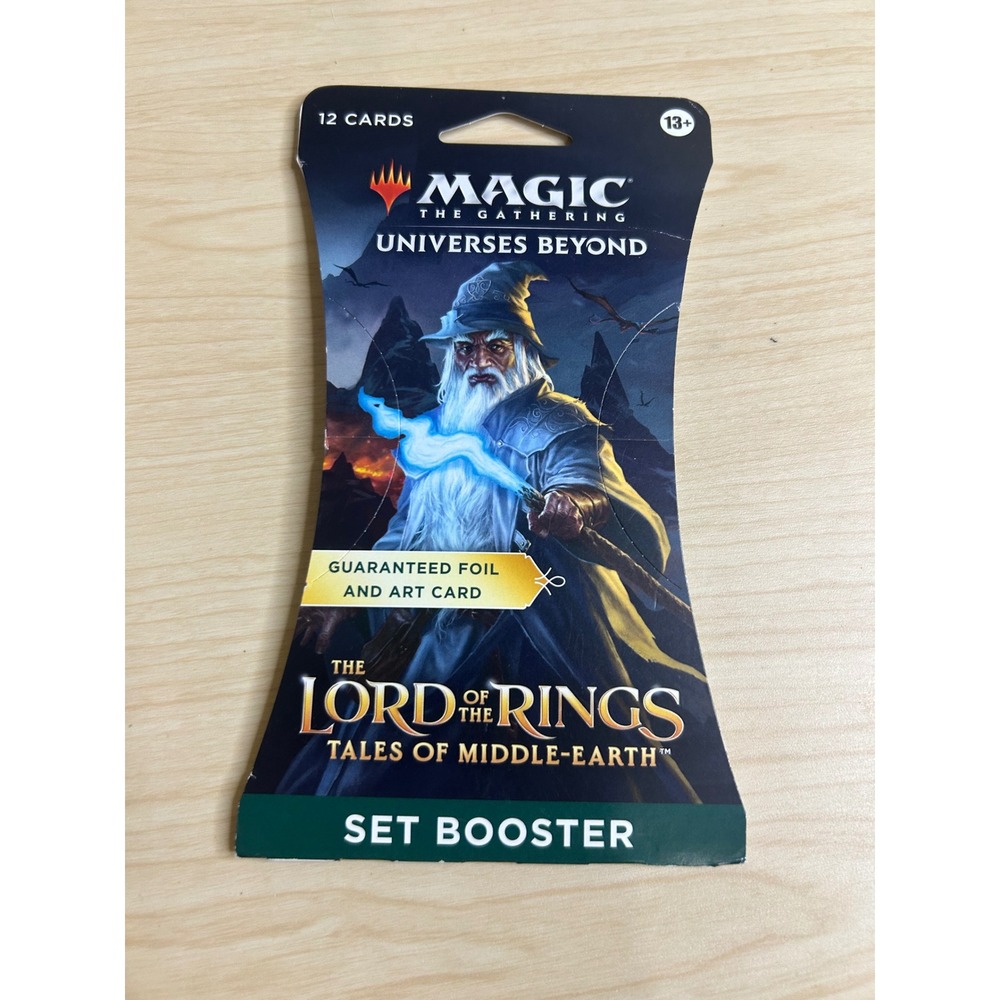 Magic The Gathering Lord of the Rings Tales of Middle-Earth Set Booster Sealed